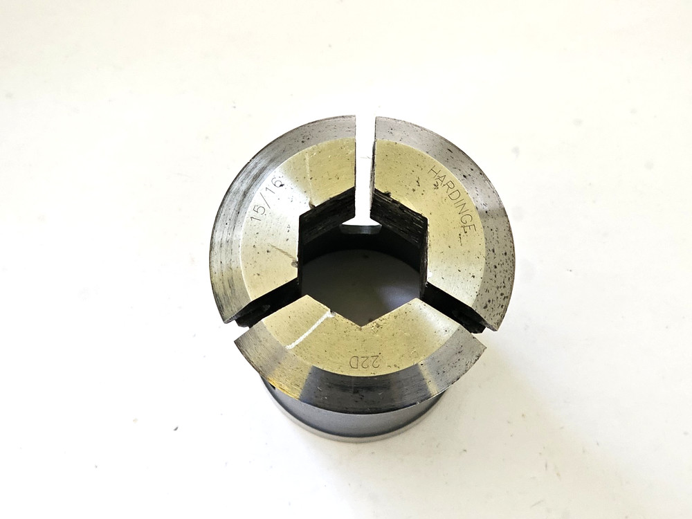HARDINGE 22D 15/16" Hexagonal Collet