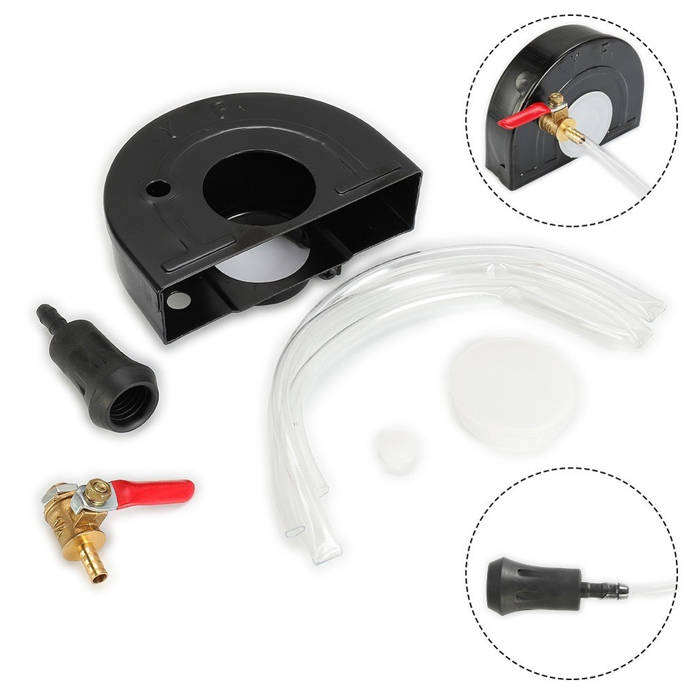 6pcs/set Grinders Tools Set Angle Grinder Black Carbon Steel Dustproof