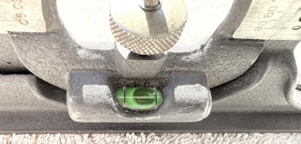 VINTAGE UNBRANDED MACHINIST COMBO PROTRACTOR