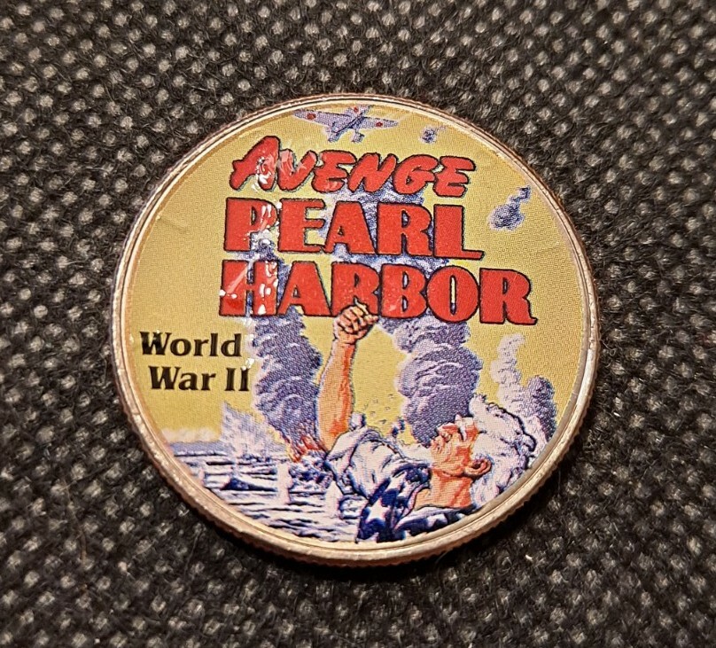 AVENGE PEARL HARBOR TOKEN!   e4634DXX