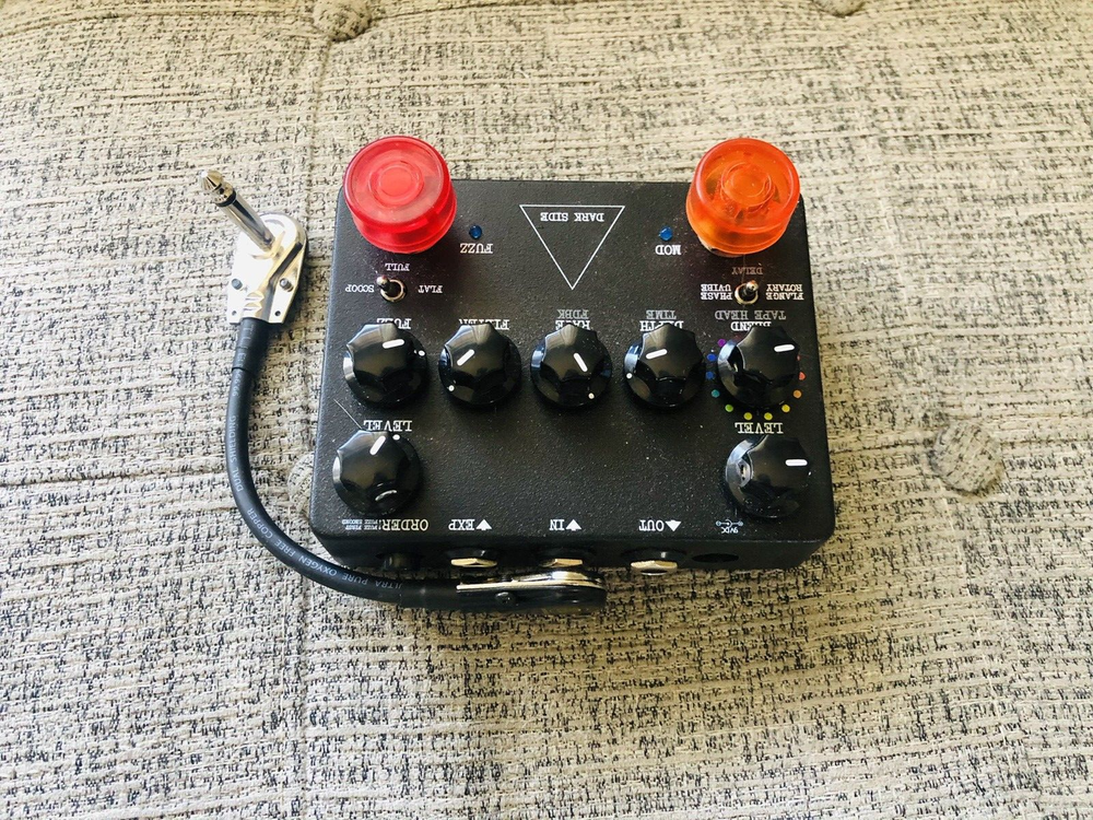 Keeley Dark Side Delay Fuzz Phaser Flanger Guitar Effects Pedal