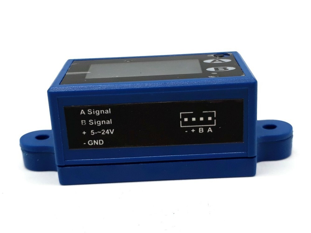 Reset 7 Digits LED Background 2 Channels Electronic LCD Coin Counter