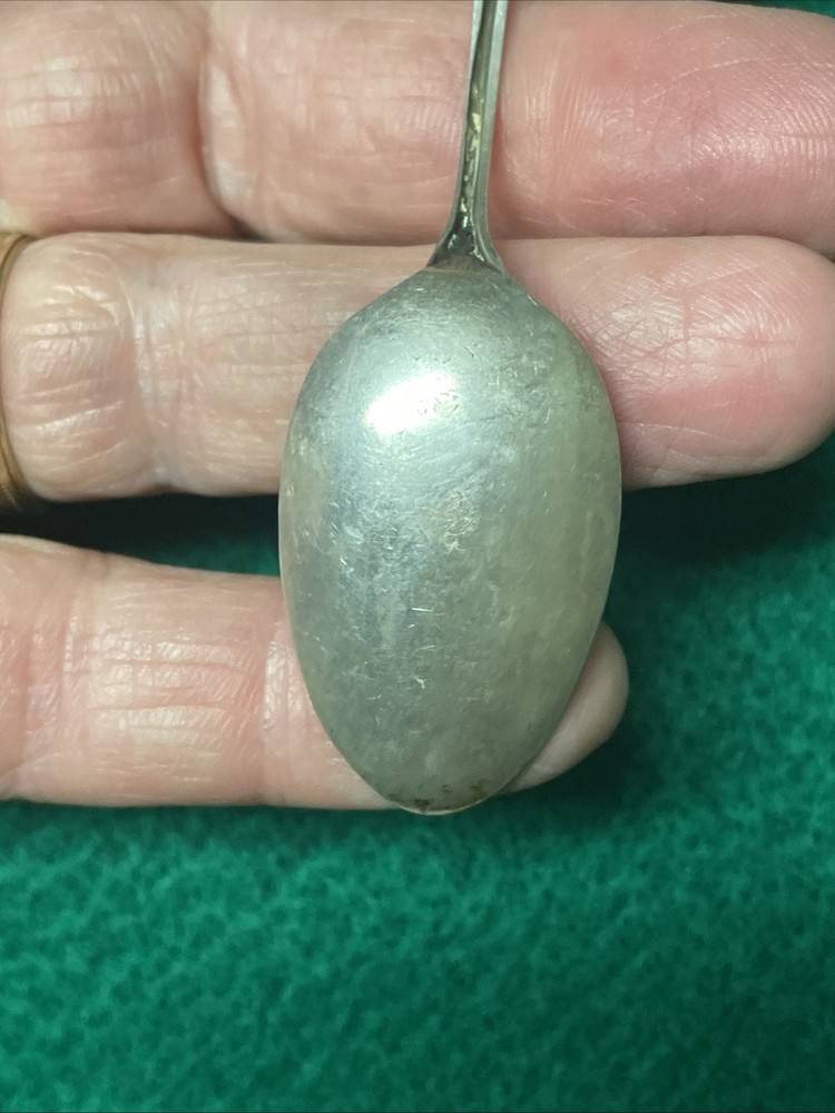 Unique Figural 1954 centennial Sterling Spoon, Atlantic City