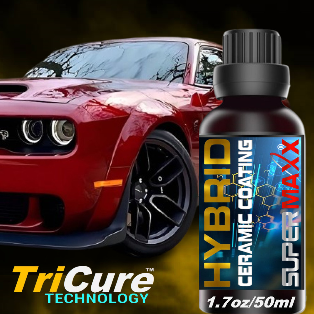 CERAMIC CAR COATING "HIGH GLOSS TRICURE TECHNOLOGY POLYSILAZANE PAINT PROTECTION