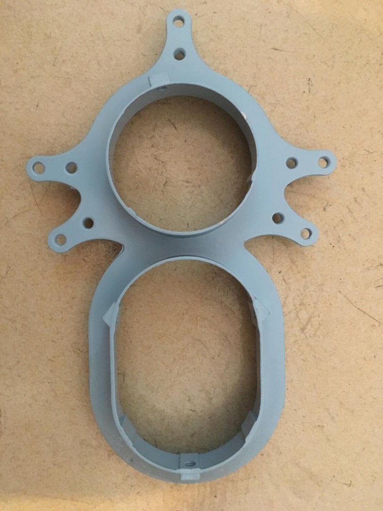 C Band LNB Holder for 2 LNBS
