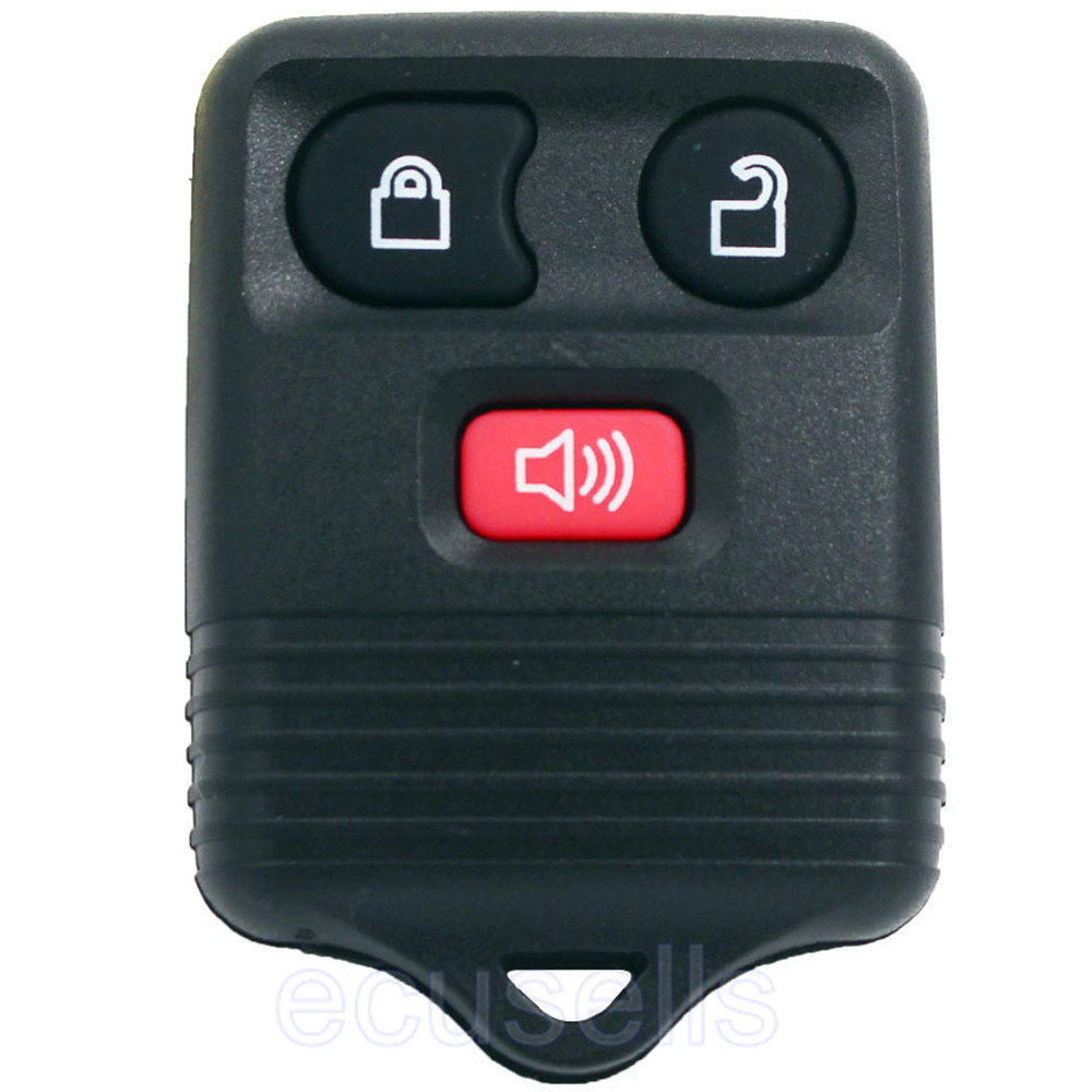 2 x REMOTE FOB KEY CASE + RUBBERS FITS FORD TRANSIT CONNECT