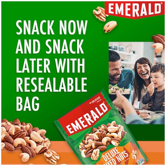 Emerald Deluxe Mixed Nuts, 5 Ounce, 6 Per Case