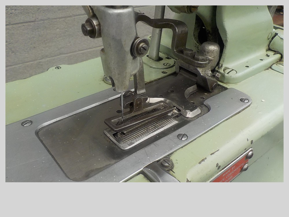 Vintage Industrial Sewing Machine Reece TRF tacker