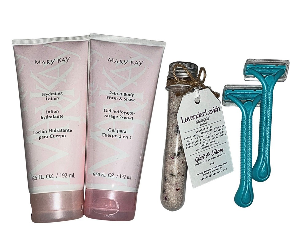Premium Spa Gift Box – Complimentary Mary Kay® Duo + Three Handcrafted Bath