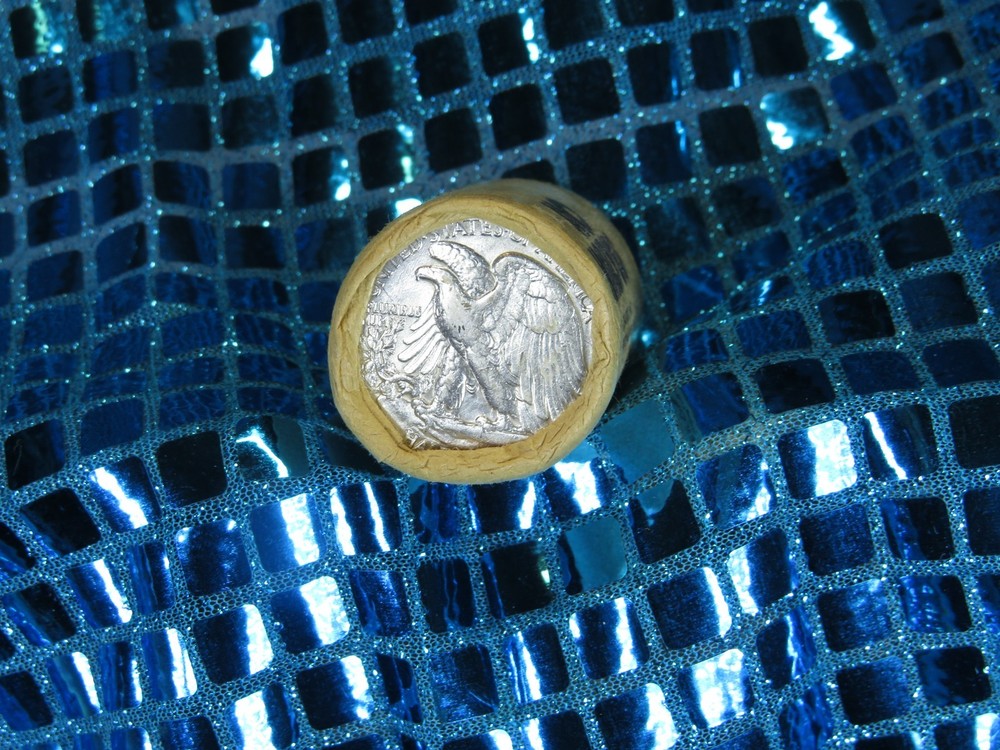 $10 ROLL HALF DOLLAR ROLL 1941 PROOF END / P END BIN HF33