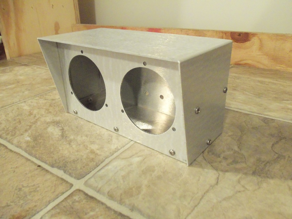 Bird 43 Thurline Element Wattmeter Volt, Amp, Multi Meter, Face Meter Box Case