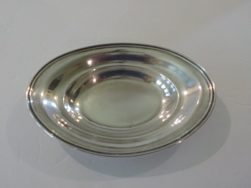 International Sterling Silver Oval 7" Dish / Tray