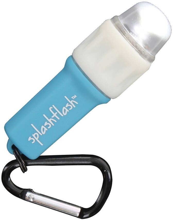 UST Splash Flash Flashlight Twist Through Modes SOS Battery Resists Water/Impact