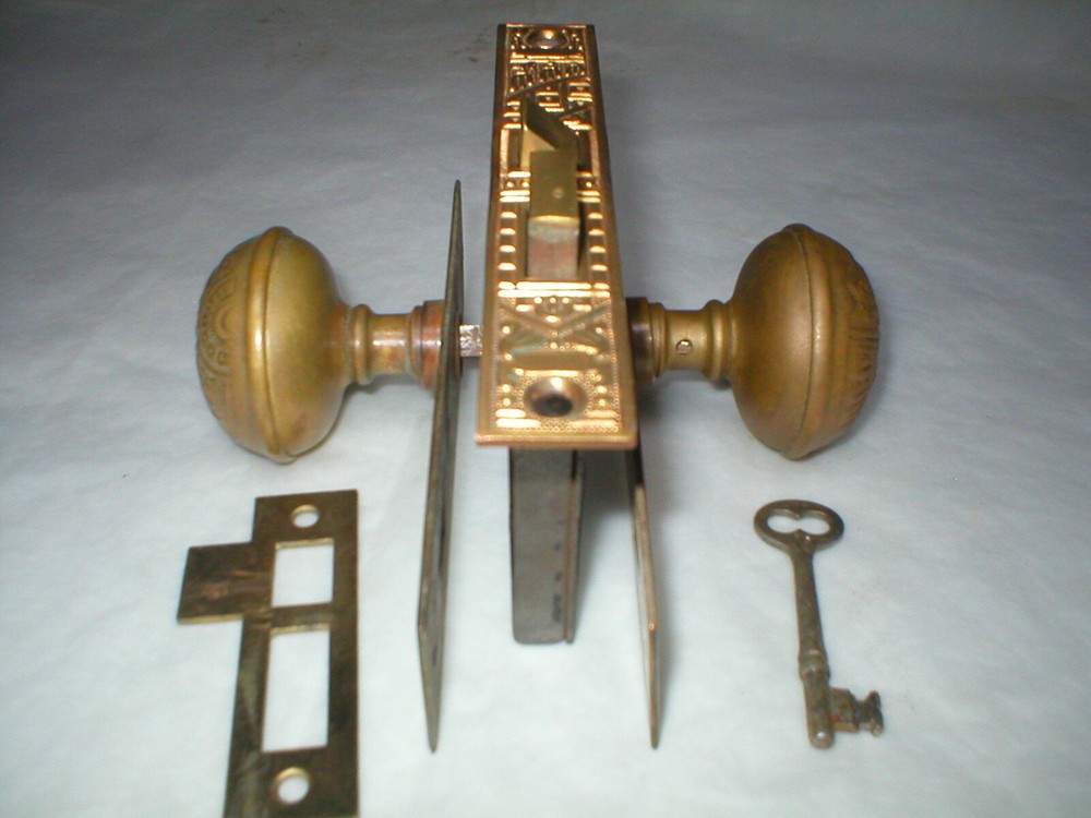 Antique Victorian Era Door Hardware