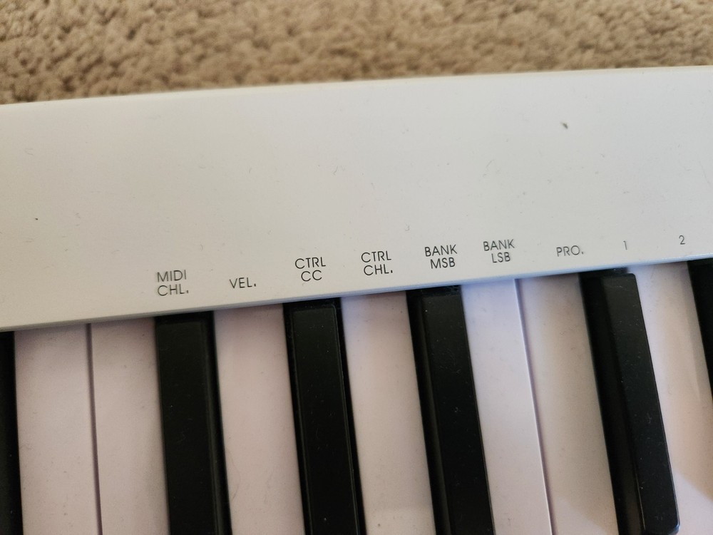 midiplus X4 mini MIDI Keyboard Controller, White