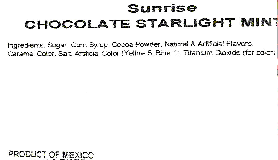SweetGourmet Chocolate Starlight Mint | Bulk Wrapped Hard Candy |