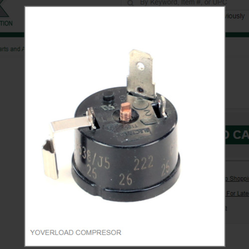 YOVERLOAD COMPRESOR  #9181005-42