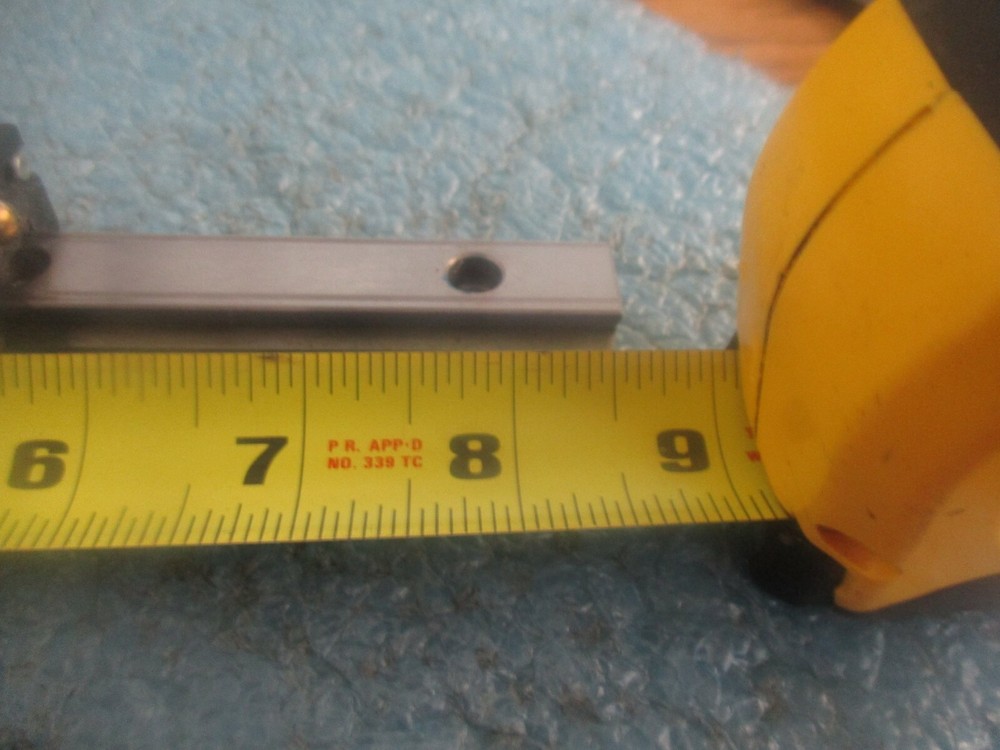 THK 8½" Linear Rail with One SSR15 Tables