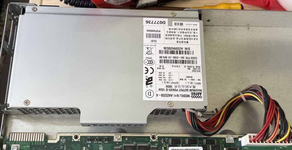 Cisco 2800 series power supply