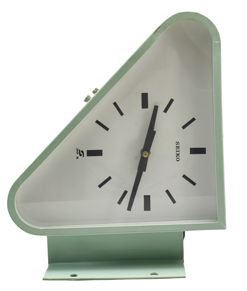 MC-018 Seikosha MC-271 Both Side Dialer Slave Clock Triangular Secondary Vintage