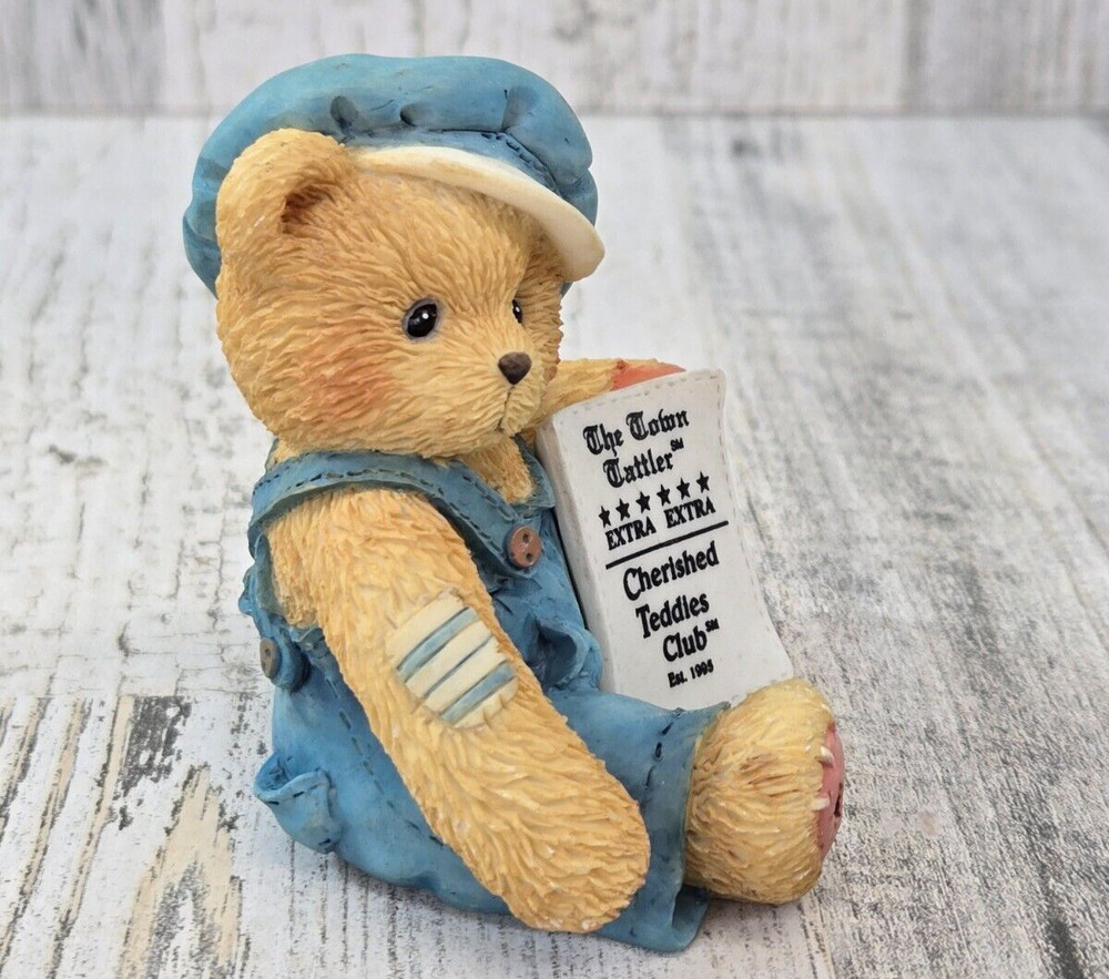 Cherished Teddies Cub E. Bear Charter Membership 1995 Enesco