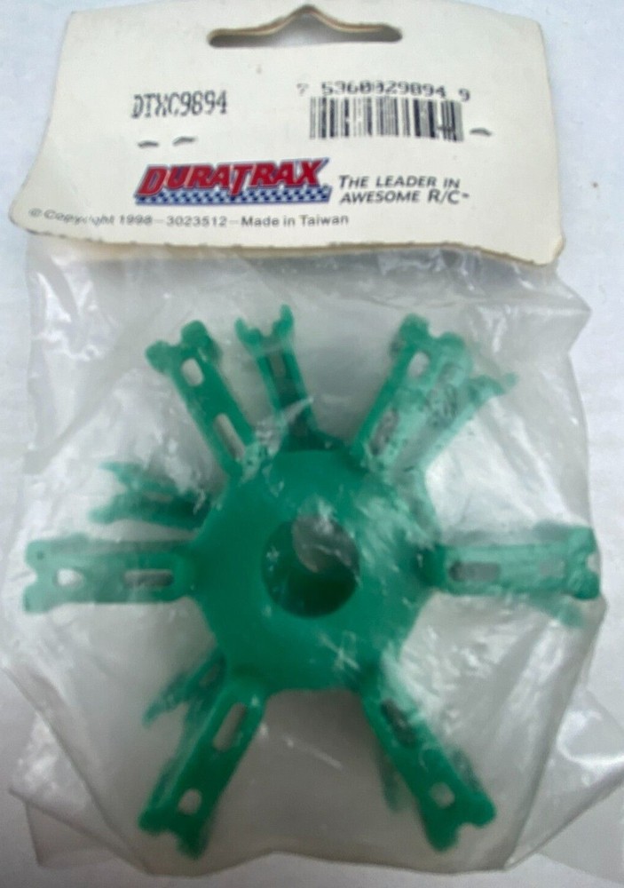 Duratrax DTXC9894 Wheel Cap Green (2) New