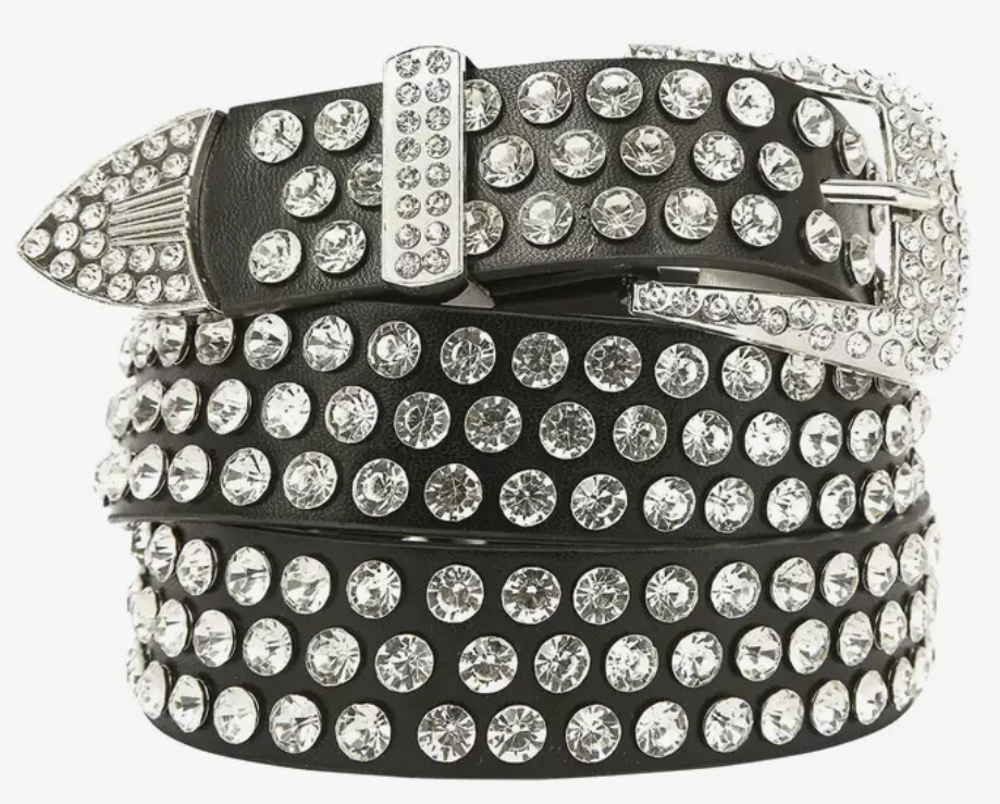 Rhinestone Belt