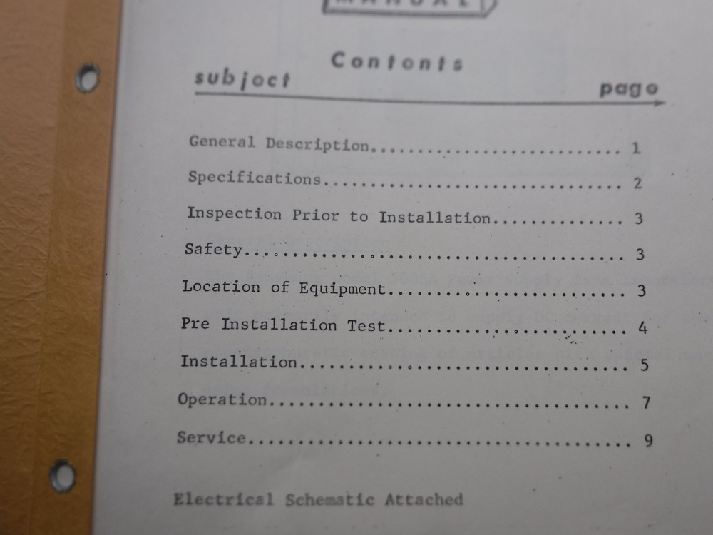 Ransburg 500BB Service Manual