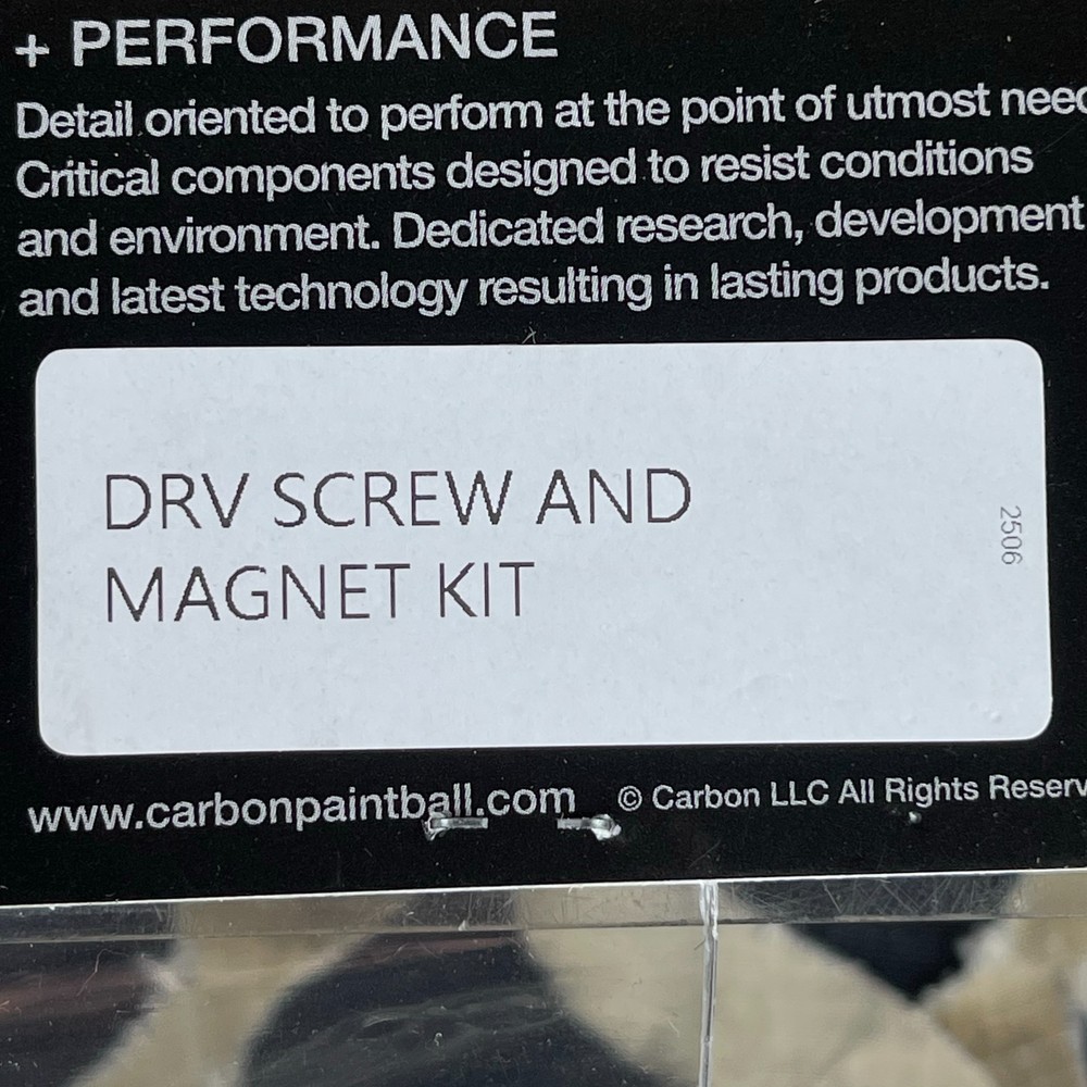 NEW CRBN DRV Screw & Magnet Kit