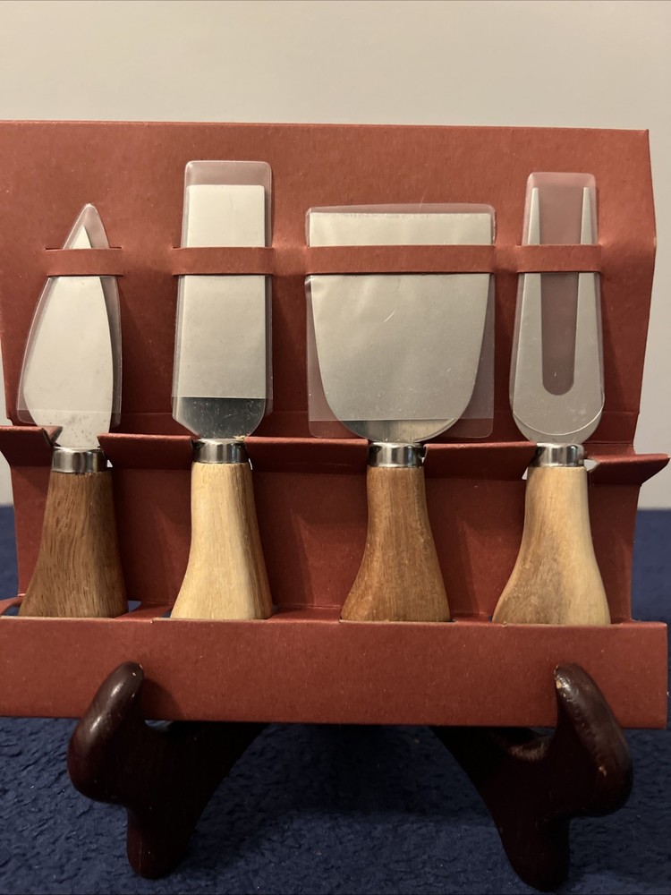 Twine Rustic Elegance Rustic Farmhouse Gourmet Cheese Knife Set