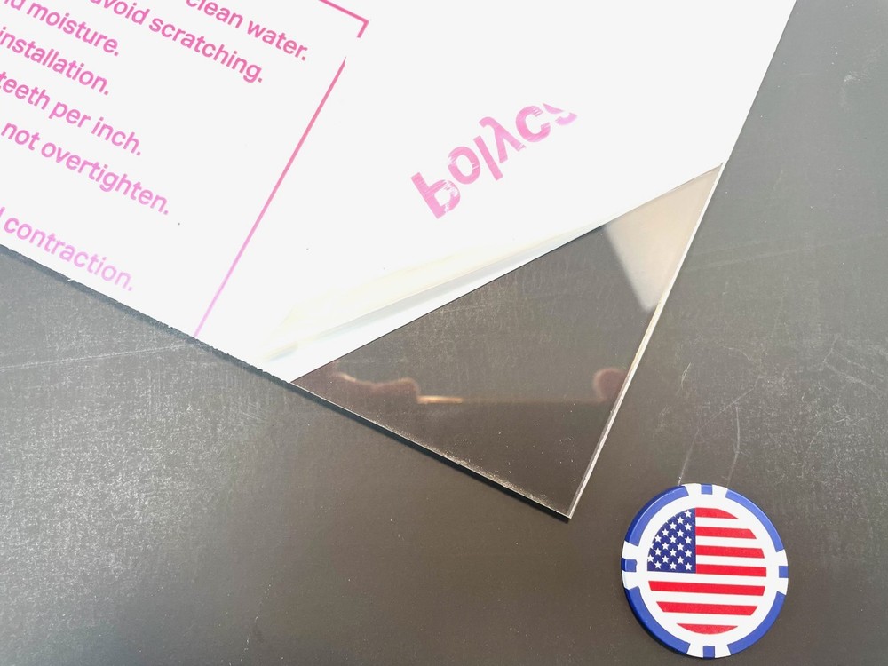 Polycarbonate Plastic Sheet Clear 3/16" x 12" x 12" , Lexan panel