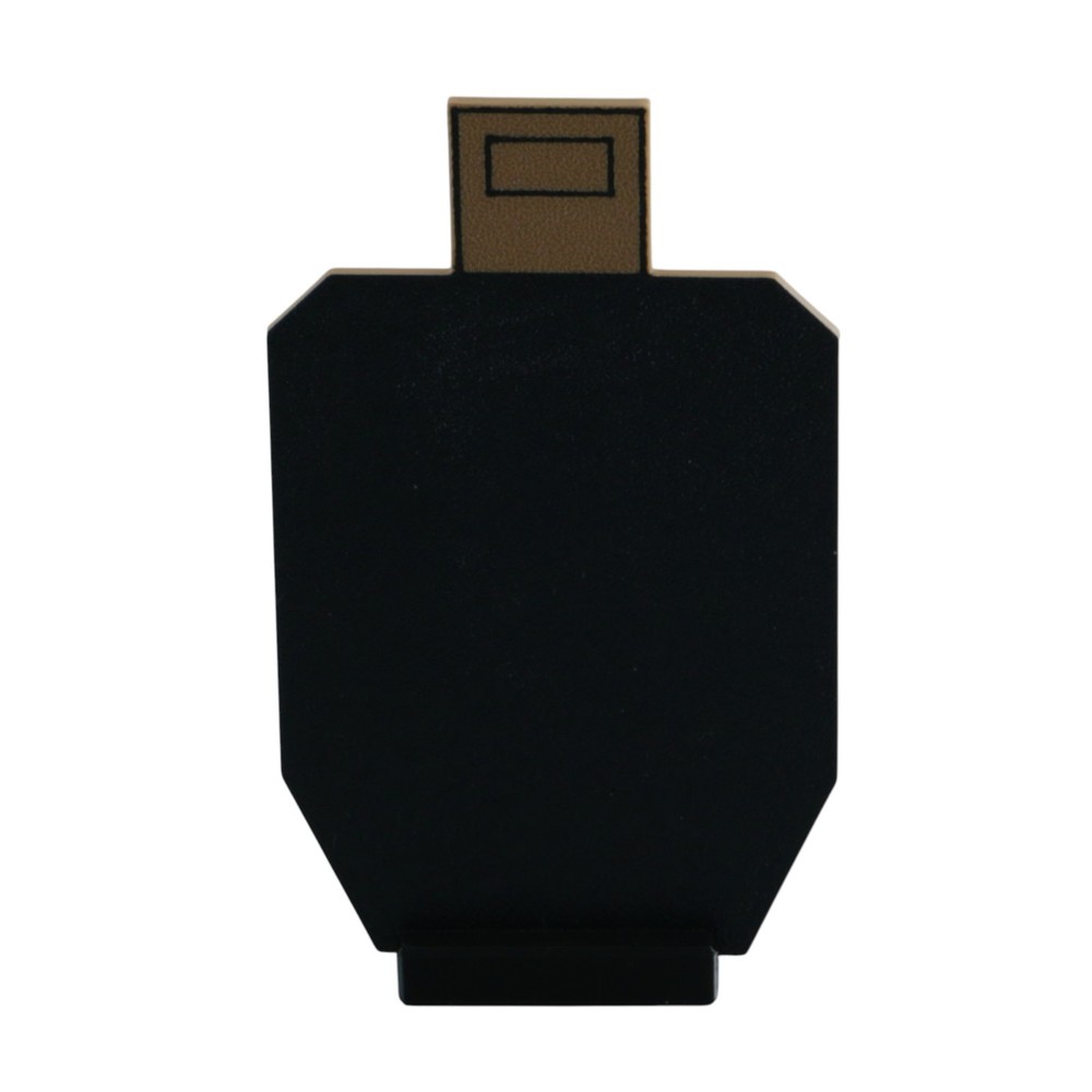 USPSA Dryfire Target Single Double Sided Target Headbox