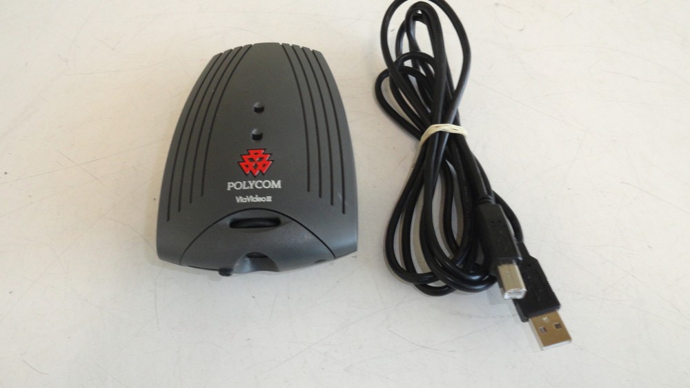 ZZ4:  Polycom Via Video II 2201-20500-003 Conferencing Camera Unit with cable