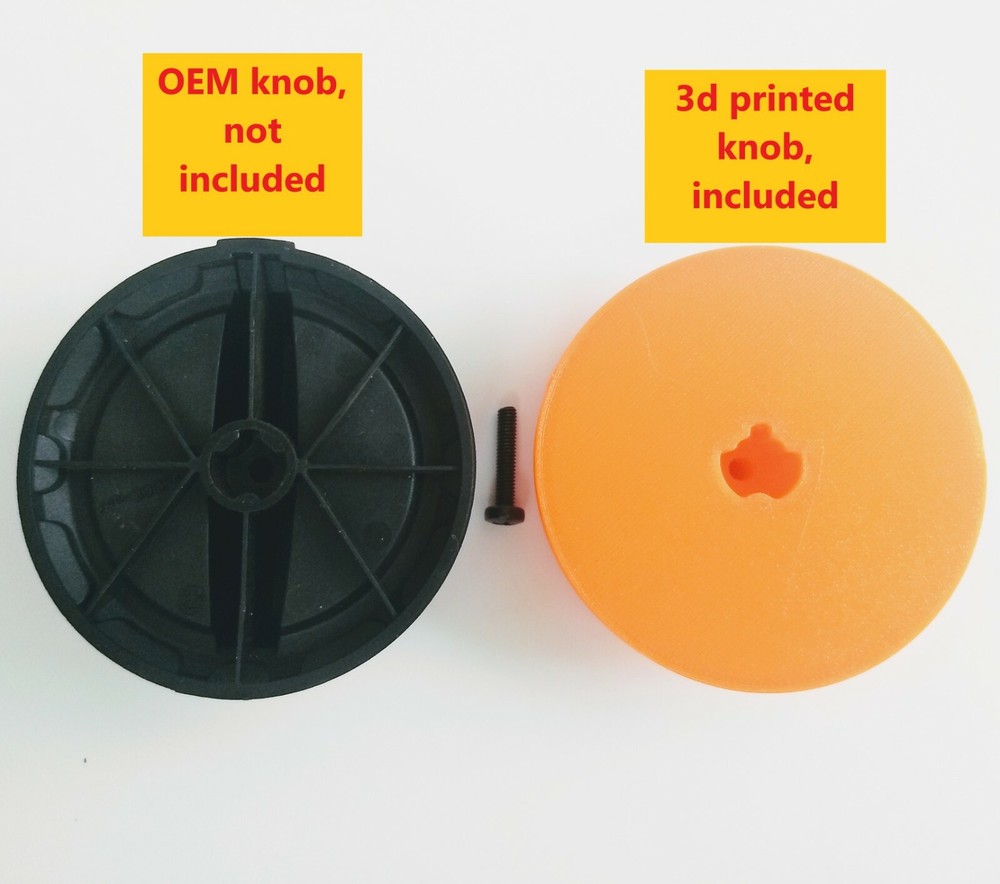 Generac Inverter Generator iQ2000 Knob Switch Run Choke - 3D printed part