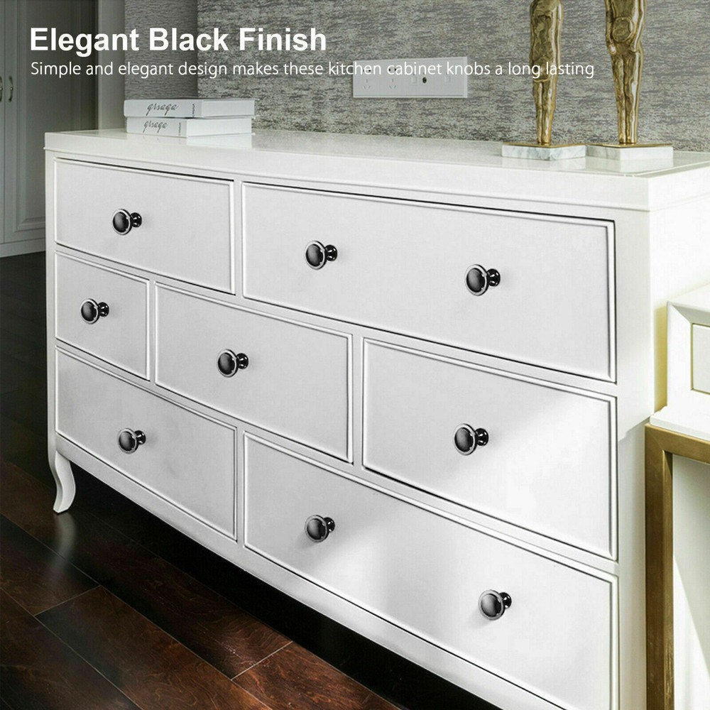 1-100Pcs Cabinet Knobs Handle Pulls Hardware Bedroom Kitchen Drawer Cupboard Lot