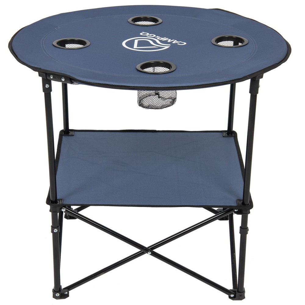 28" ROUND FABRIC TABLE MOSS