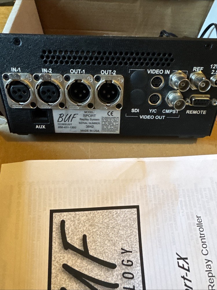 Buf Multi Channel Replay Controller - Sport Ex-