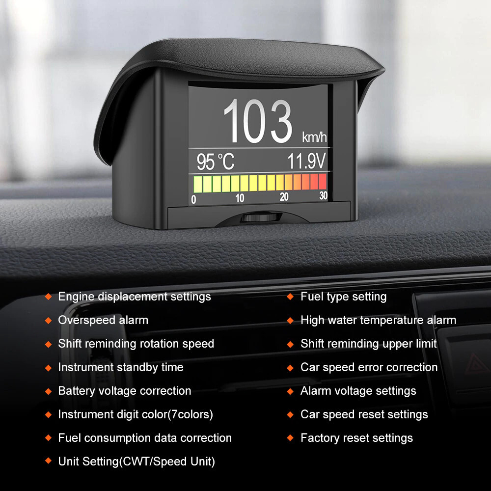 Ancel A202 Automobile On-board Computer Car Digital OBD 2 Computer Display Speed