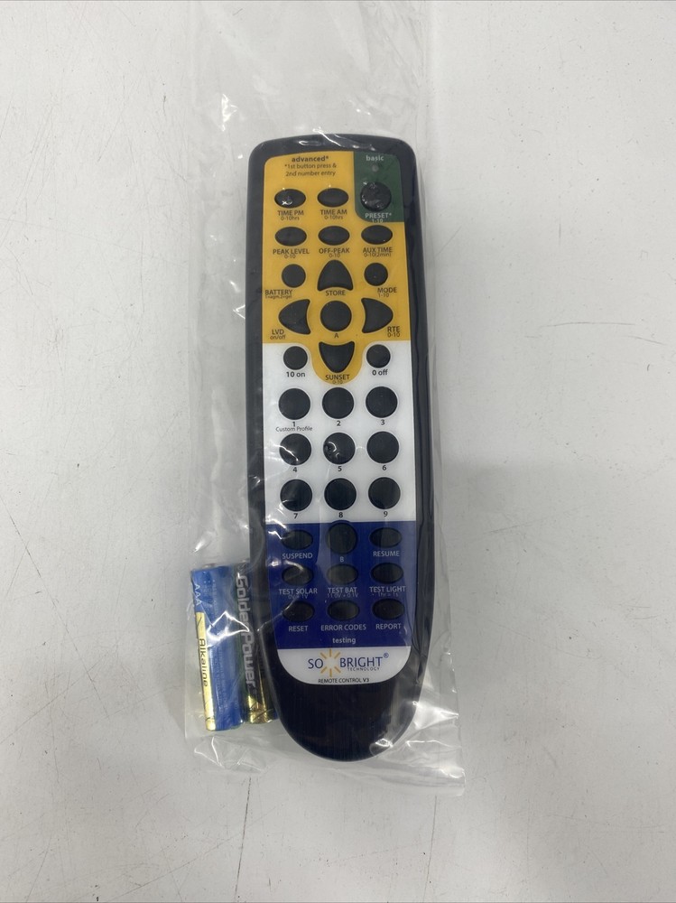 RARE So Bright Technology Remote Control V3 with Batteries