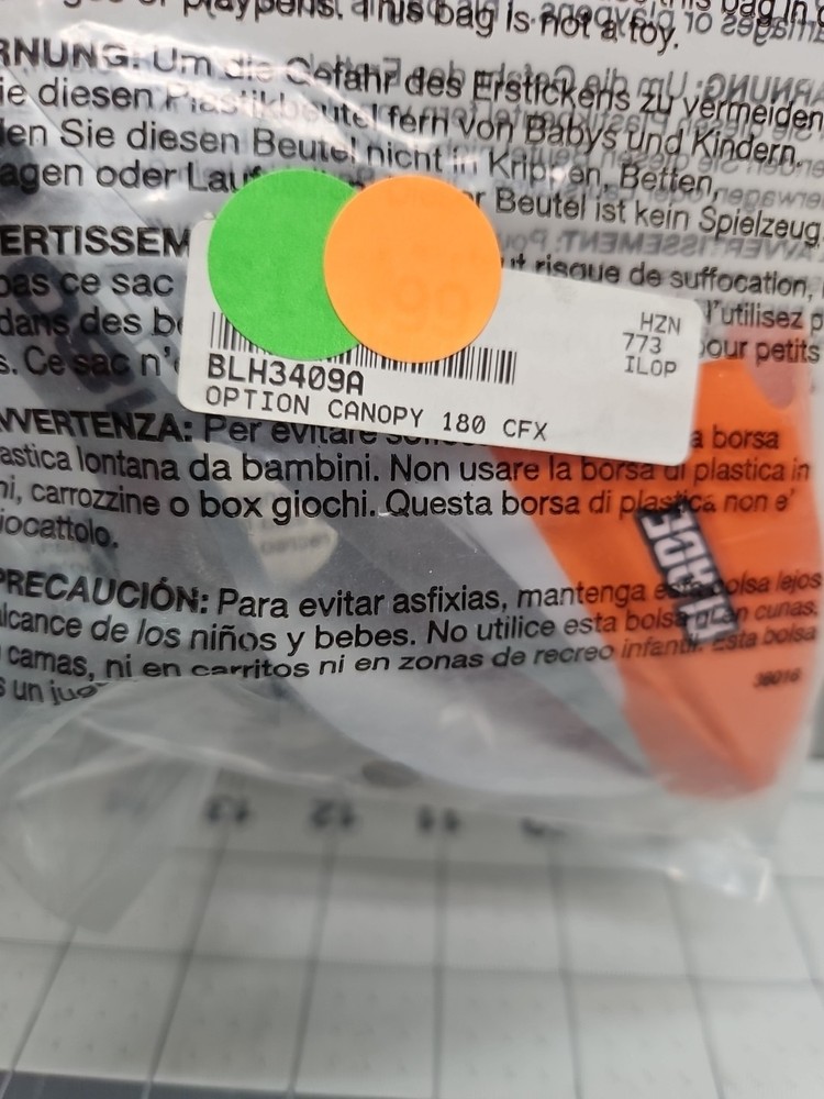 Blade 180 CFX Option Canopy BLH3409A