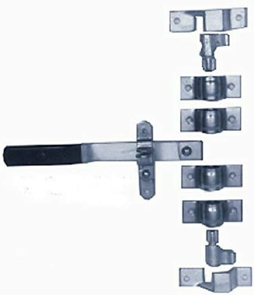 Universal Trailer Cam Bar Door Latch Kit Uses 3/4 Inch Pipe -Van Truck Cargo Box