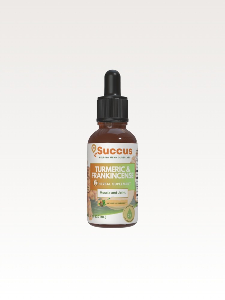 Turmeric and Frankincense Tincture - (Knee, Hip, & Joint)