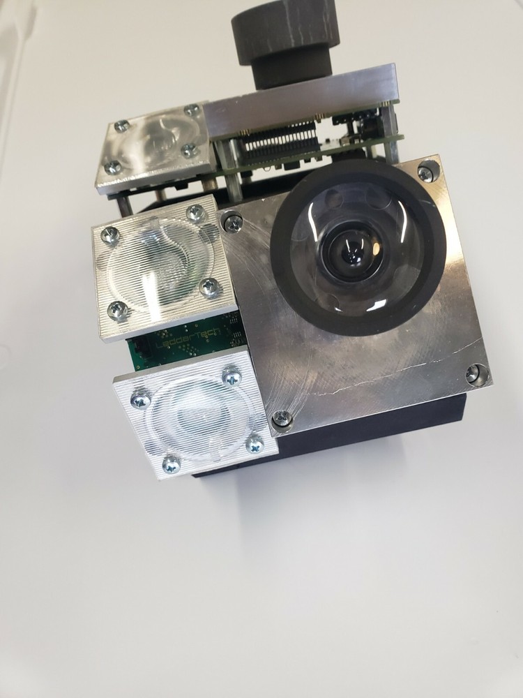 LeddarTech M16 Sensing LiDAR Module with veoneer radar sensor