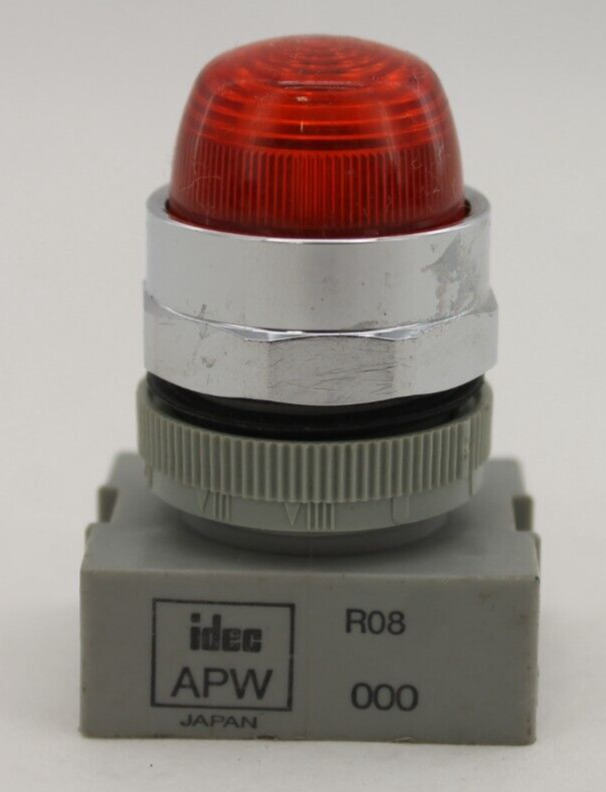 New IDEC APW299D-R-120V Red Pilot Light