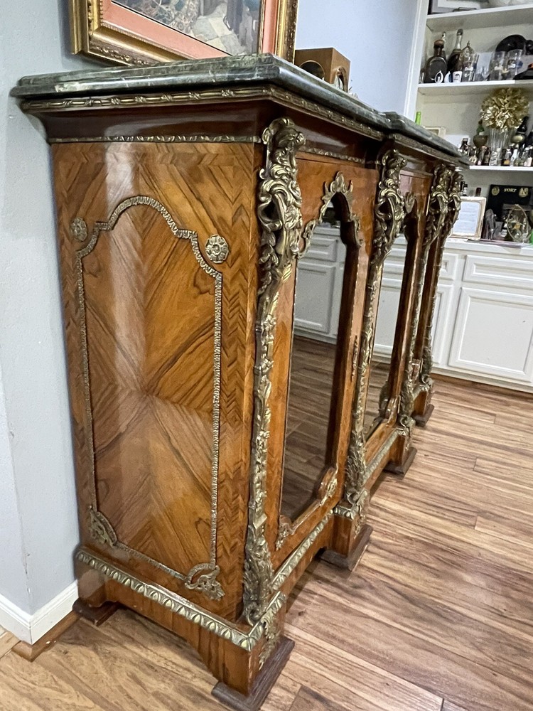 Beautiful, large Victorian style, Credenza, Display Sideboard