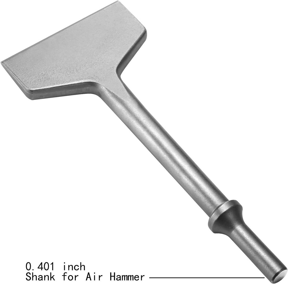 Air Hammer Chisel Bits, Firecore 3 Inch Wide 3-inch Chisel, Silver