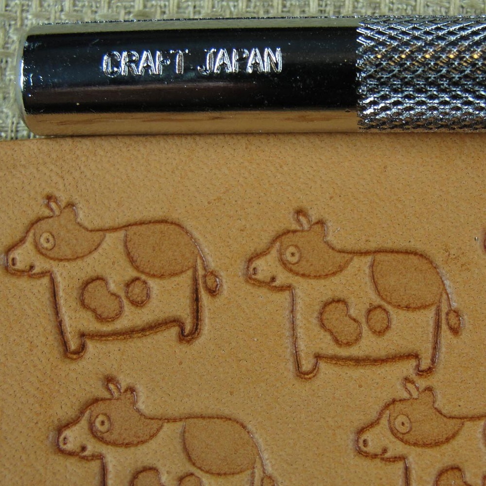 Craft Japan - #E581 Cow Stamp (Leather Stamping Tool)