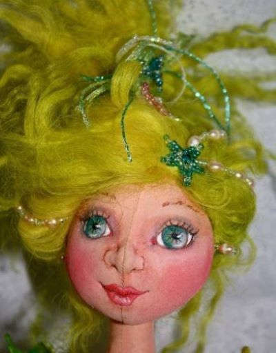 Cloth Art Doll Pattern "Lorelei" by Patti Culea