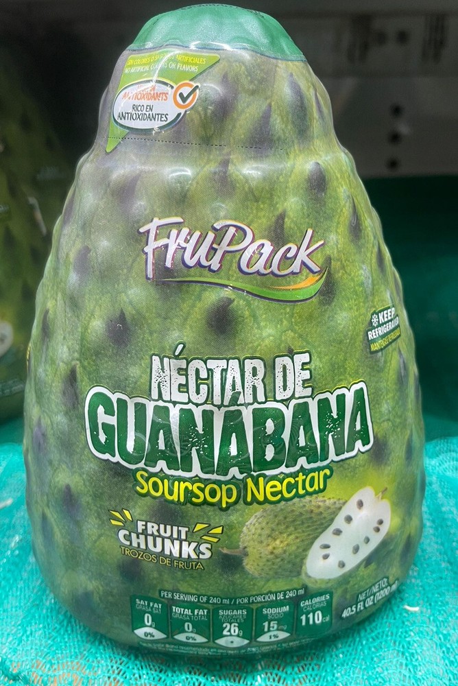 Guanabana Fruit Soursop Nectar 40.5 oz Fl