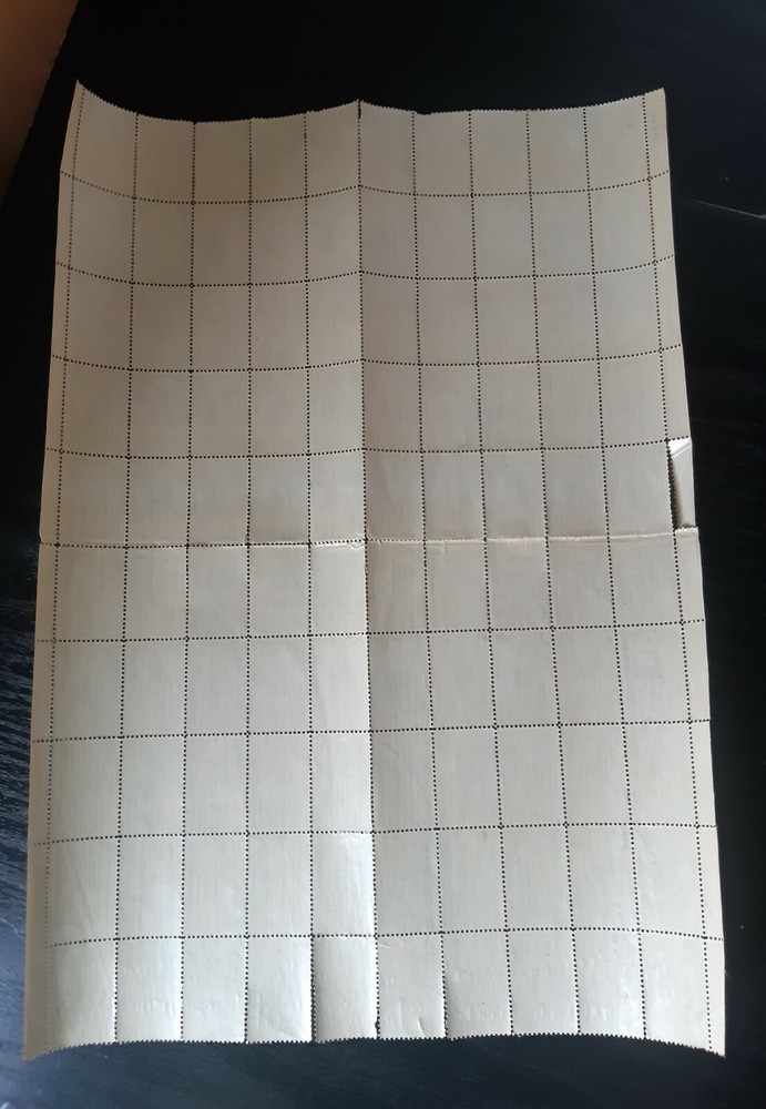 CHAINBRAKERS, VERIGARJI – COMPLETE SHEET TYPO THIN PAPER